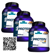 3x TOP All in 1 PROTEIN (3x 3000g + 3x 500g FREE)